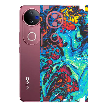 VIVO Z/V/X/T/U/S Series Phone Skins (All Models) - Majestic Galactic Marbel - Matte Finish (M-85) Vivo V50 5G