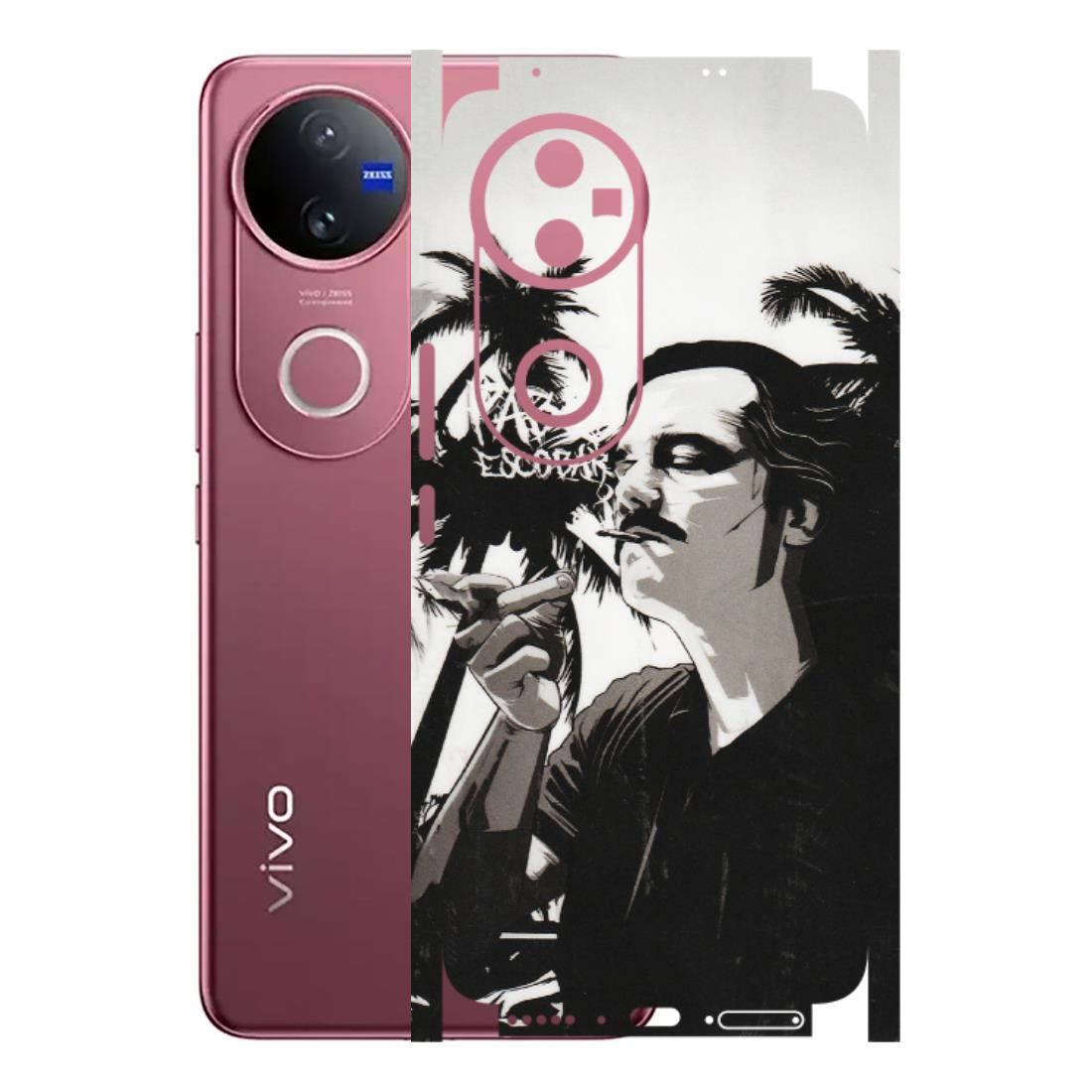 VIVO Z/V/X/T/U/S Series Phone Skins (All Models) - Pab Escobar - Transparent Finish (T-05) Vivo V50 5G