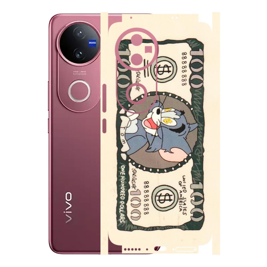 VIVO Z/V/X/T/U/S Series Phone Skins (All Models) - One Hundred Dollar Tom - Transparent Finish (T-16) Vivo V50 5G