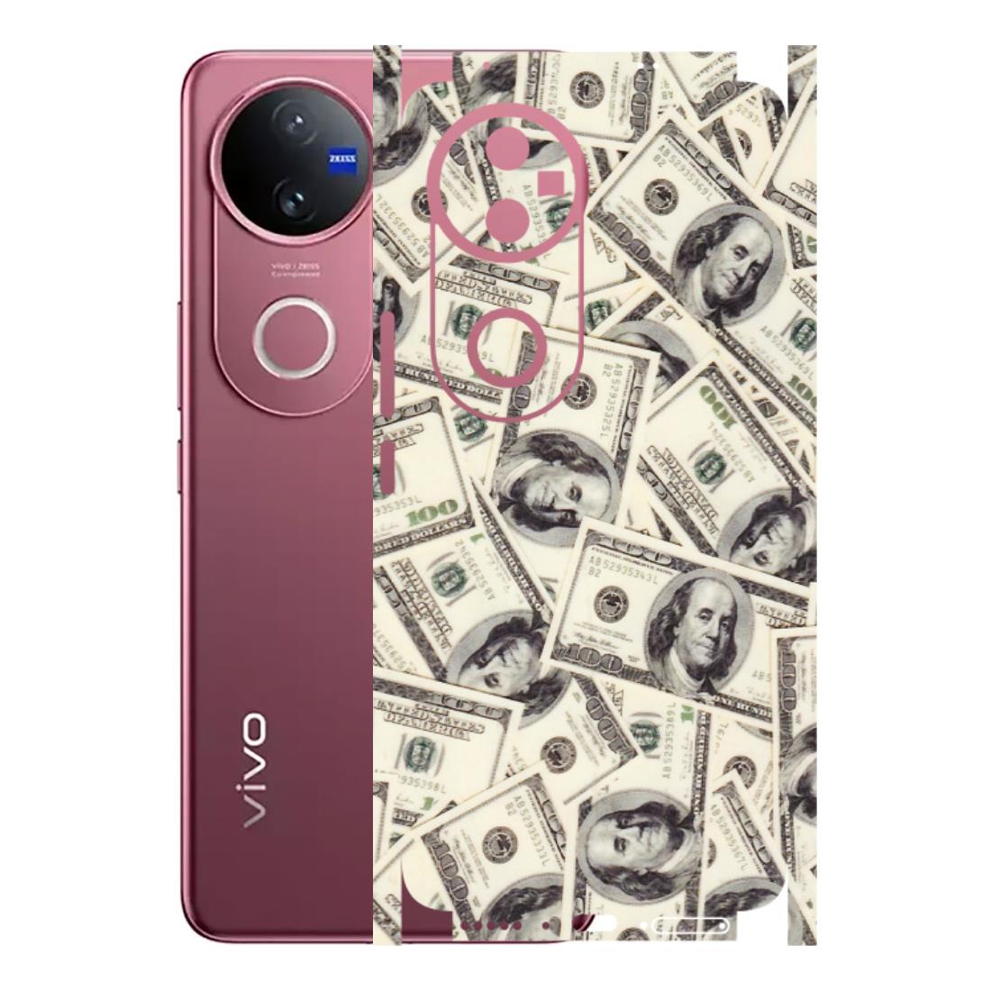 VIVO Z/V/X/T/U/S Series Phone Skins (All Models) - Dollar Lover - Transparent Finish (T-17) Vivo V50 5G