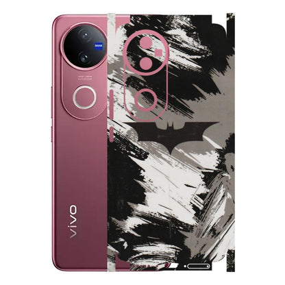 VIVO Z/V/X/T/U/S Series Phone Skins (All Models) - Batman Fleece DC - Transparent Finish (T-19) Vivo V50 5G