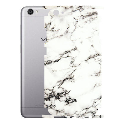 VIVO Z/V/X/T/U/S Series Phone Skins (All Models) - Black and White Marble Texture - 3D Embossed Finish (L-124) Vivo V5