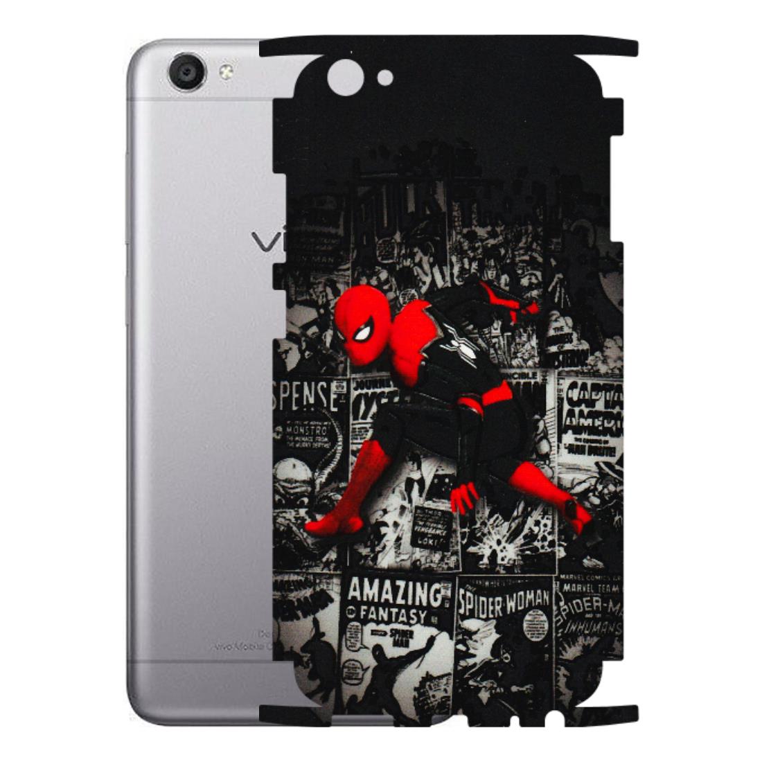VIVO Z/V/X/T/U/S Series Phone Skins (All Models) - SpiderMan New - 3D Embossed Finish (L-162) Vivo V5