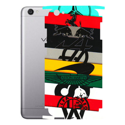 VIVO Z/V/X/T/U/S Series Phone Skins (All Models) - Multi Designer Brands - 3D Embossed Finish (L-187) Vivo V5