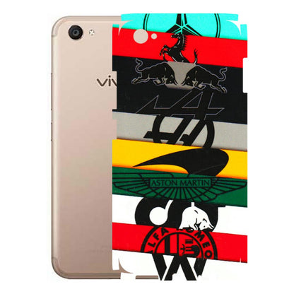VIVO Z/V/X/T/U/S Series Phone Skins (All Models) - Multi Designer Brands - 3D Embossed Finish (L-187) Vivo V5 Plus