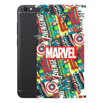 VIVO Z/V/X/T/U/S Series Phone Skins (All Models) - Marvel Comic Lover - Matte Finish (M-30) Vivo V5 S