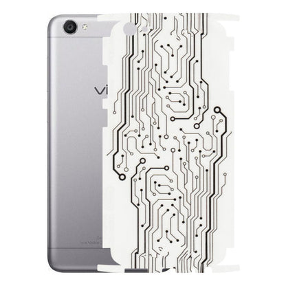 VIVO Z/V/X/T/U/S Series Phone Skins (All Models) - Tech Circuits - Transparent Finish (T-03) Vivo V5