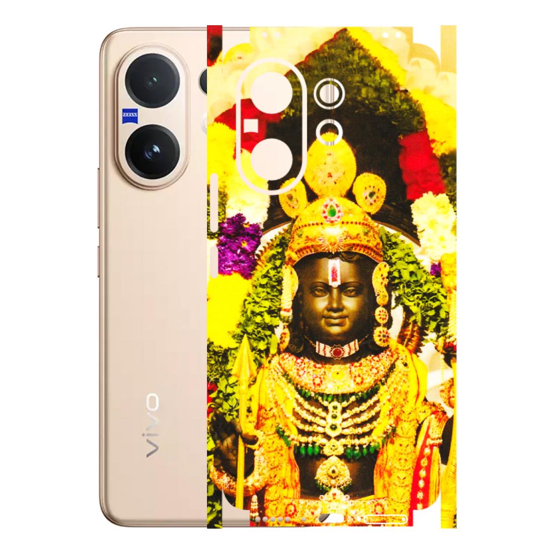 VIVO Z/V/X/T/U/S Series Phone Skins (All Models) - Ram Lalla Ayodhya - 3D Embossed Finish (L-103) Vivo V60 5G