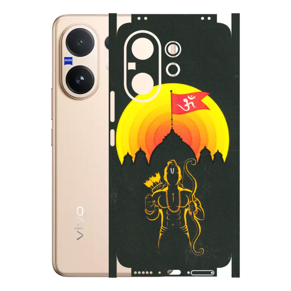 VIVO Z/V/X/T/U/S Series Phone Skins (All Models) - Lord Ram - 3D Embossed Finish (L-132) Vivo V60 5G