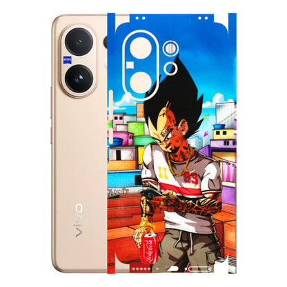 VIVO Z/V/X/T/U/S Series Phone Skins (All Models) - Vegeta - 3D Embossed Finish (L-136) Vivo V60 5G