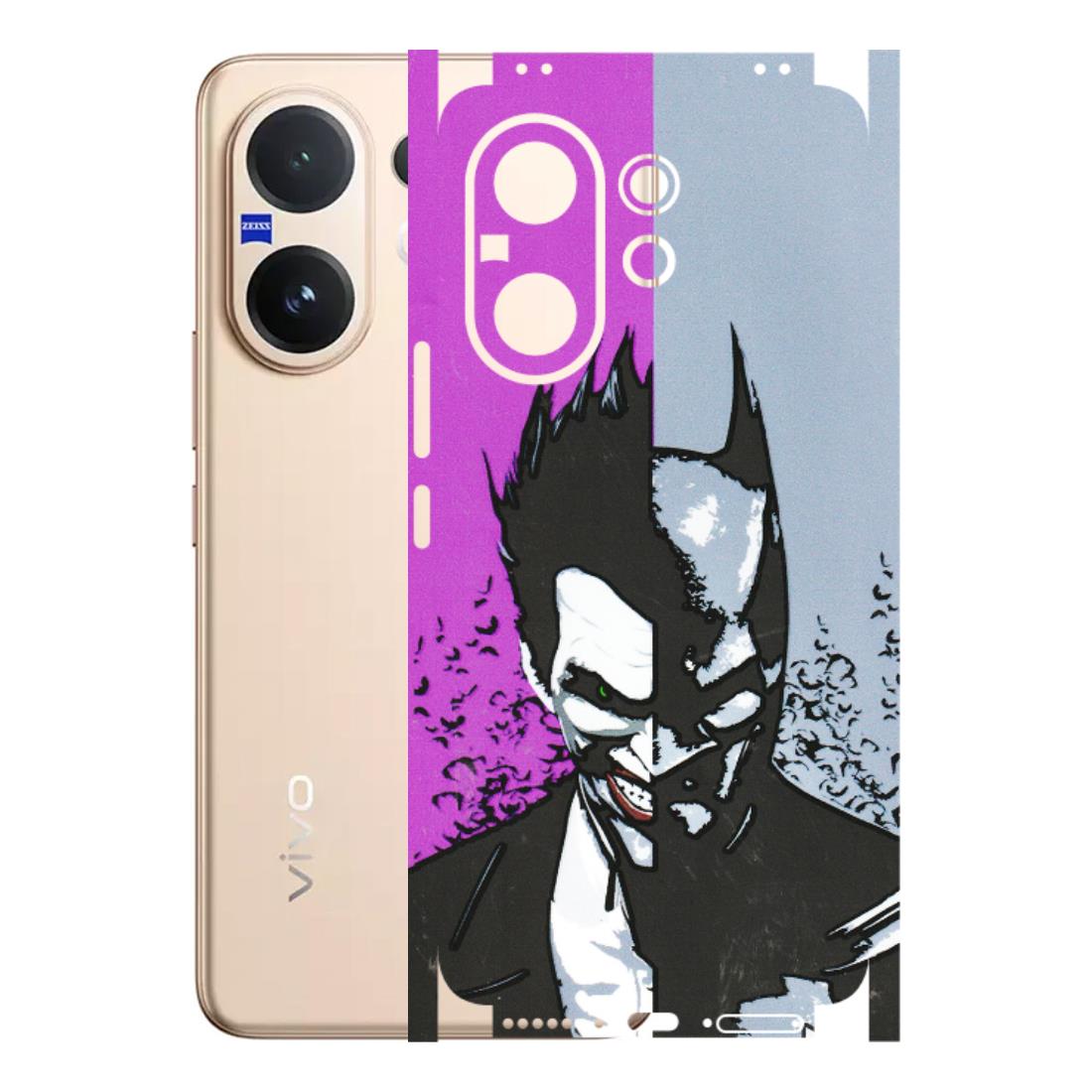 VIVO Z/V/X/T/U/S Series Phone Skins (All Models) - Batman & Joker - 3D Embossed Finish (L-143) Vivo V60 5G