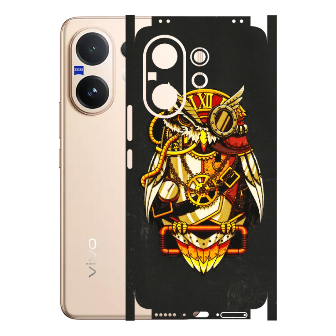 VIVO Z/V/X/T/U/S Series Phone Skins (All Models) - Classy Smart Owl - 3D Embossed Finish (L-144) Vivo V60 5G