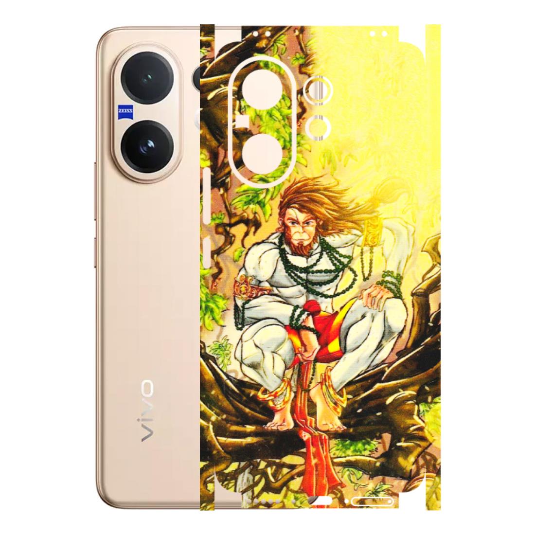 VIVO Z/V/X/T/U/S Series Phone Skins (All Models) - Lord Hanuman - 3D Embossed Finish (L-152) Vivo V60 5G
