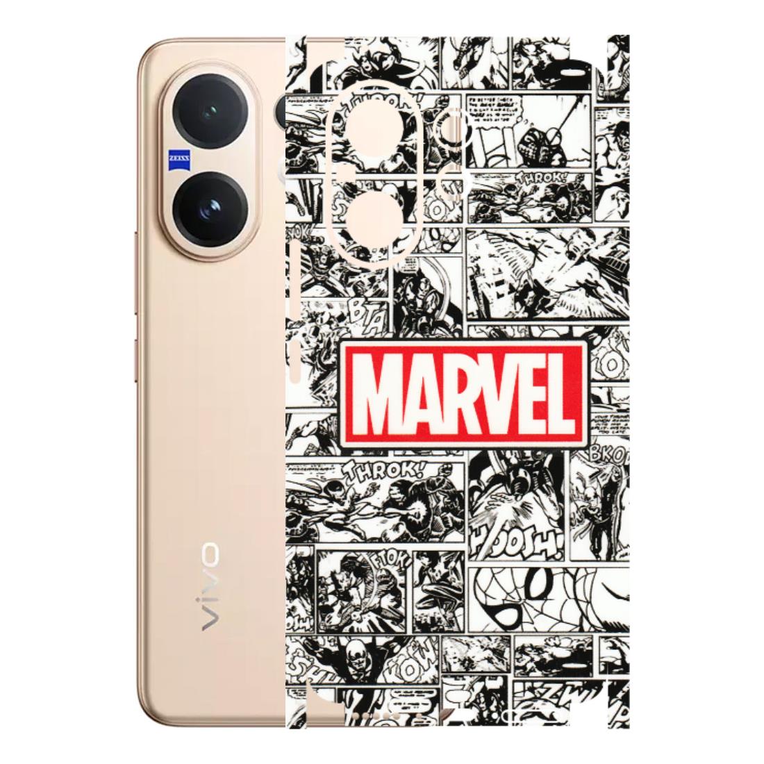 VIVO Z/V/X/T/U/S Series Phone Skins (All Models) - Marvel Comic - 3D Embossed Finish (L-171) Vivo V60 5G