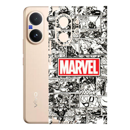 VIVO Z/V/X/T/U/S Series Phone Skins (All Models) - Marvel Comic - 3D Embossed Finish (L-171) Vivo V60 5G