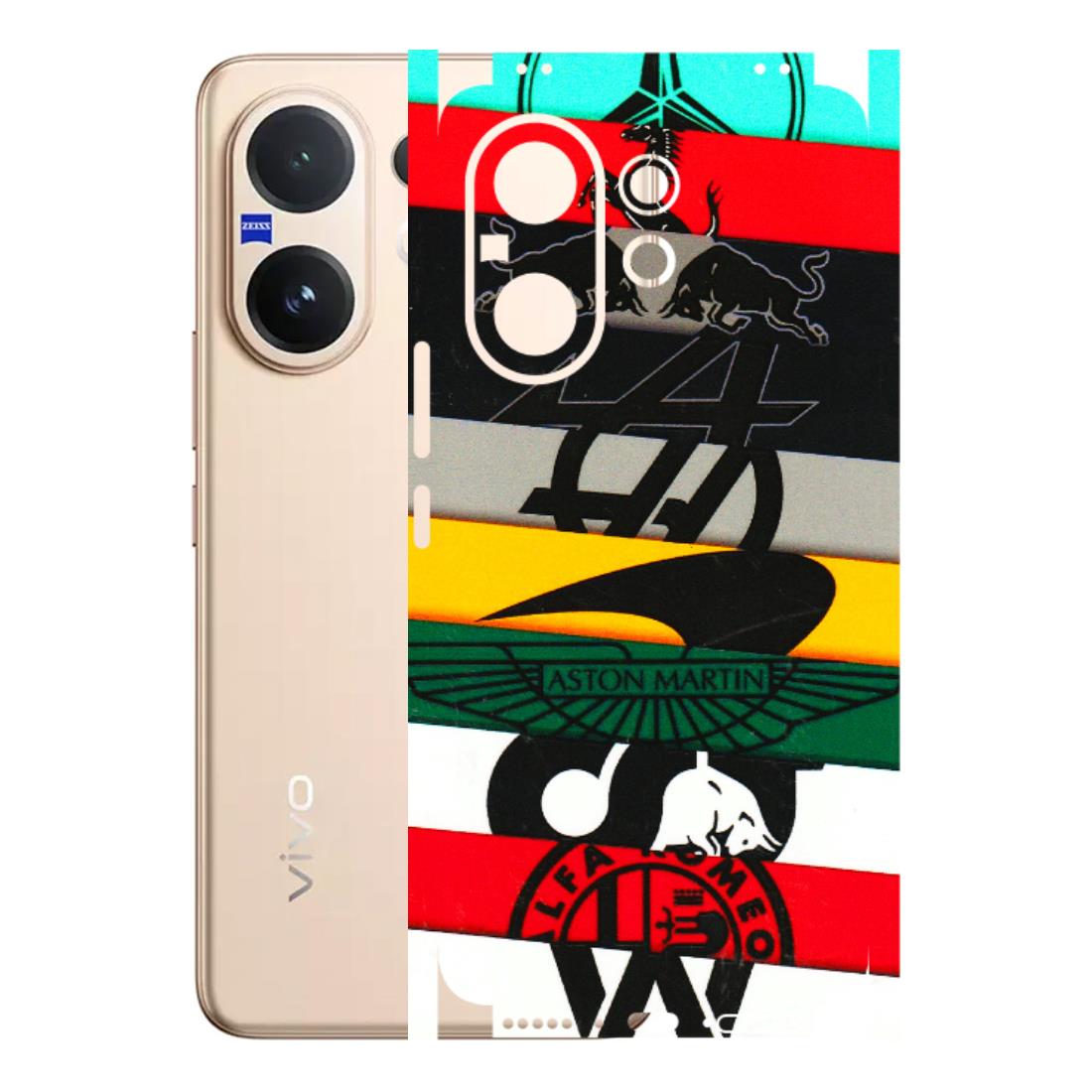 VIVO Z/V/X/T/U/S Series Phone Skins (All Models) - Multi Designer Brands - 3D Embossed Finish (L-187) Vivo V60 5G