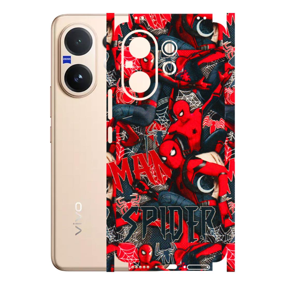 VIVO Z/V/X/T/U/S Series Phone Skins (All Models) - SpiderMan Cool - 3D Embossed Finish (L-188) Vivo V60 5G