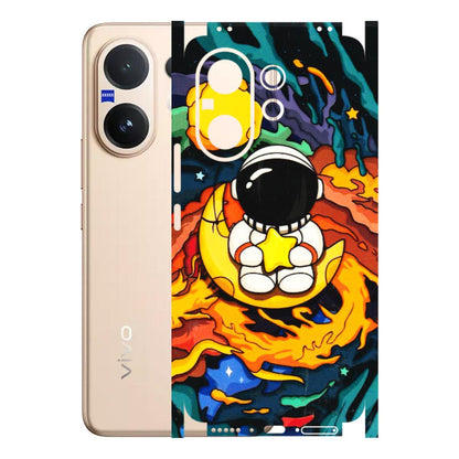 VIVO Z/V/X/T/U/S Series Phone Skins (All Models) - Baby Astronaut - 3D Embossed Finish (L-197) Vivo V60 5G