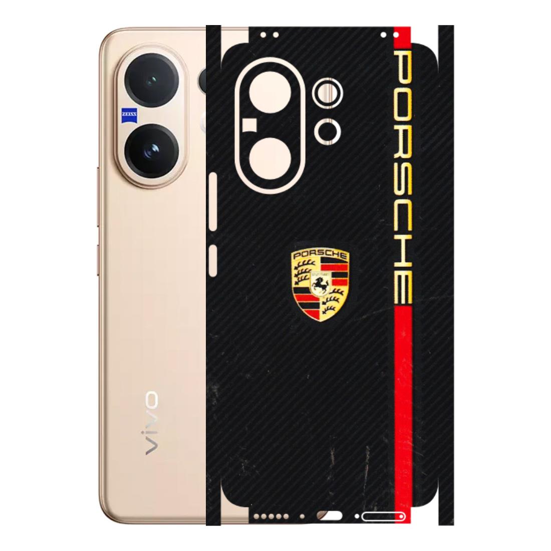 VIVO Z/V/X/T/U/S Series Phone Skins (All Models) - Premium Porsche - 3D Embossed Finish (L-225) Vivo V60 5G