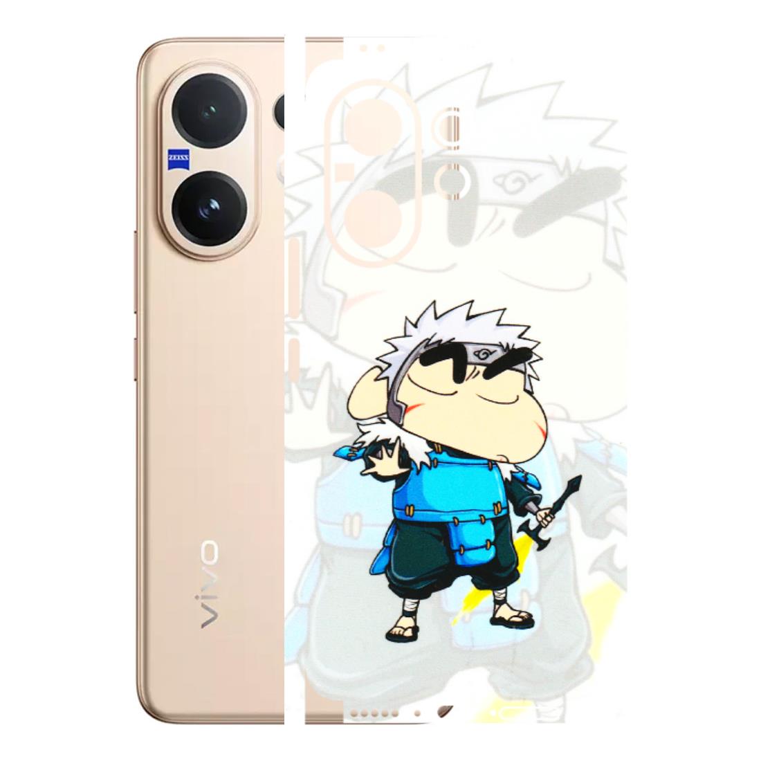 VIVO Z/V/X/T/U/S Series Phone Skins (All Models) - Angry Young Shinchan - 3D Embossed Finish (L-226) Vivo V60 5G