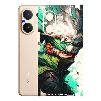 VIVO Z/V/X/T/U/S Series Phone Skins (All Models) - Kakashi Side Profile - 3D Embossed Finish (L-249) Vivo V60 5G