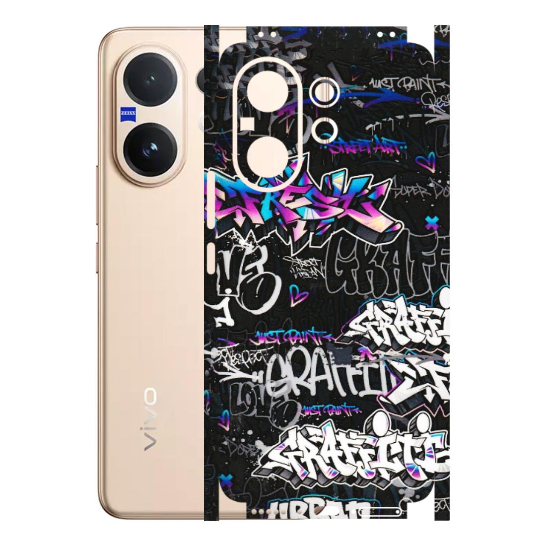 VIVO Z/V/X/T/U/S Series Phone Skins (All Models) - Graffiti Killer - 3D Embossed Finish (L-274) Vivo V60 5G