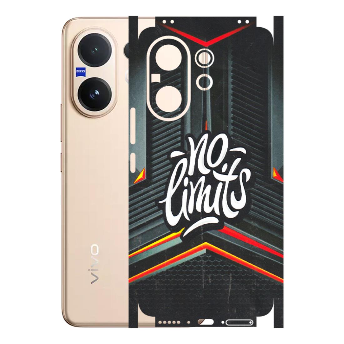 VIVO Z/V/X/T/U/S Series Phone Skins (All Models) - No Limits - 3D Embossed Finish (L-286) Vivo V60 5G