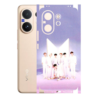 VIVO Z/V/X/T/U/S Series Phone Skins (All Models) - BTS - 3D Embossed Finish (L-94) Vivo V60 5G