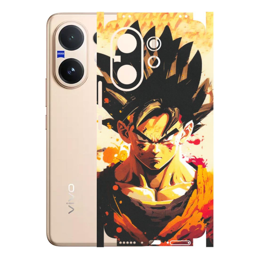 VIVO Z/V/X/T/U/S Series Phone Skins (All Models) - Angry Goku - Matte Finish (M-12) Vivo V60 5G