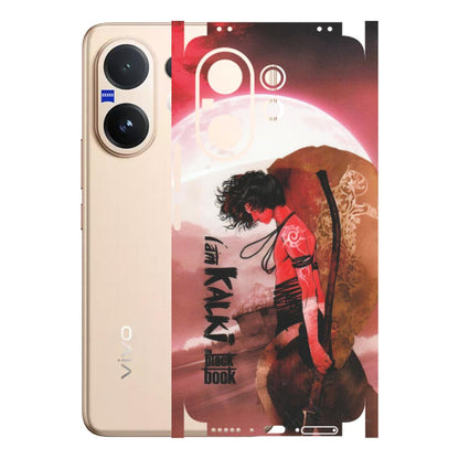 VIVO Z/V/X/T/U/S Series Phone Skins (All Models) - The Black Book Kalia Anime - Matte Finish (M-129) Vivo V60 5G