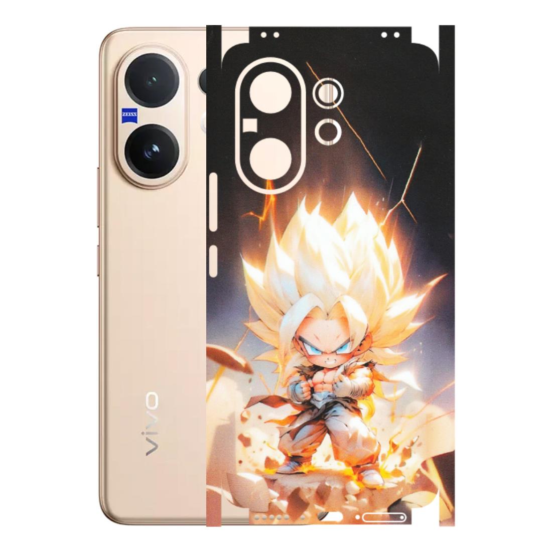 VIVO Z/V/X/T/U/S Series Phone Skins (All Models) - Goku Dragon Cute Anime - Matte Finish (M-131) Vivo V60 5G