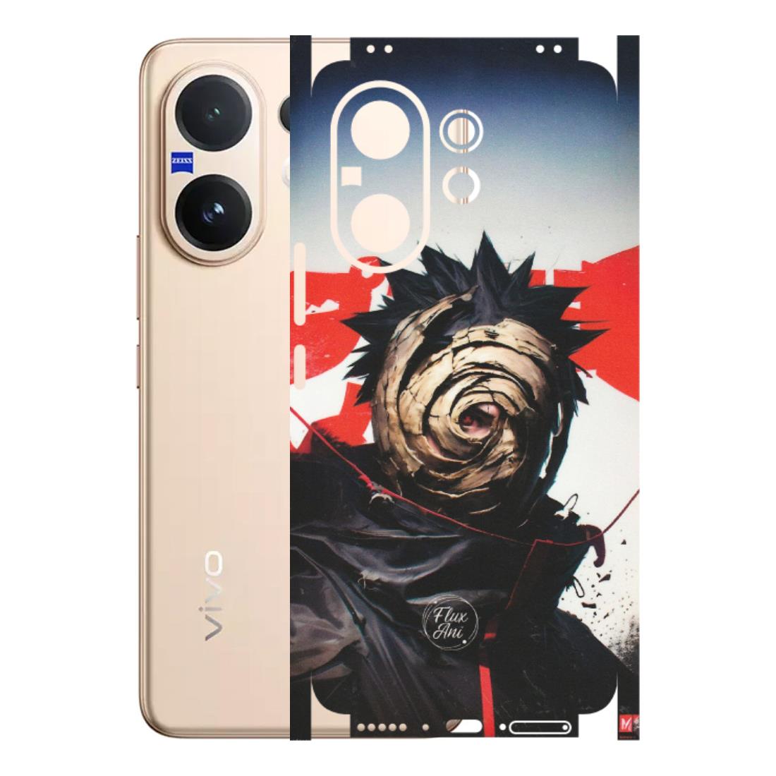 VIVO Z/V/X/T/U/S Series Phone Skins (All Models) - Obito Uchiha Cool Anime - Matte Finish (M-134) Vivo V60 5G