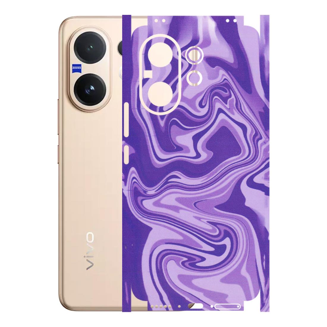 VIVO Z/V/X/T/U/S Series Phone Skins (All Models) - Hazy Purple Nights - Matte Finish (M-14) Vivo V60 5G