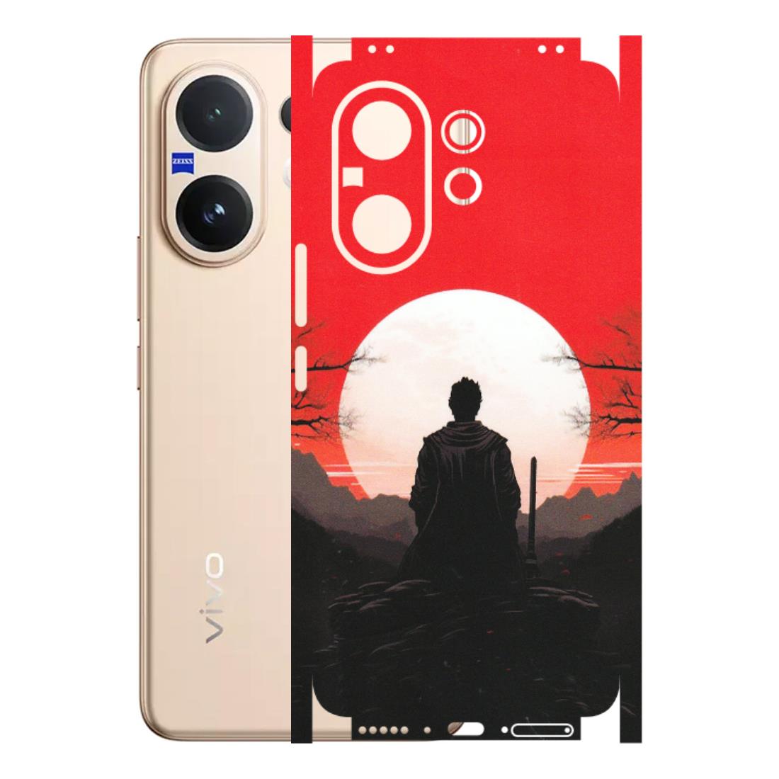 VIVO Z/V/X/T/U/S Series Phone Skins (All Models) - Samurai Anime - Matte Finish (M-141) Vivo V60 5G