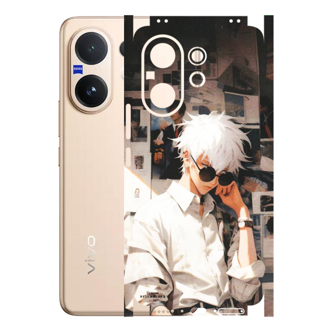 VIVO Z/V/X/T/U/S Series Phone Skins (All Models) - Gojo Satoru Jujustu Kaisen Anime - Matte Finish (M-156) Vivo V60 5G