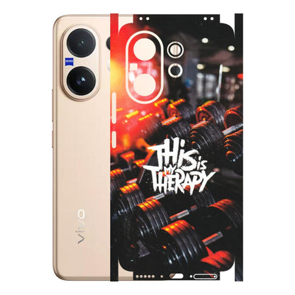 VIVO Z/V/X/T/U/S Series Phone Skins (All Models) - GYM Lover Therapy - Matte Finish (M-160) Vivo V60 5G