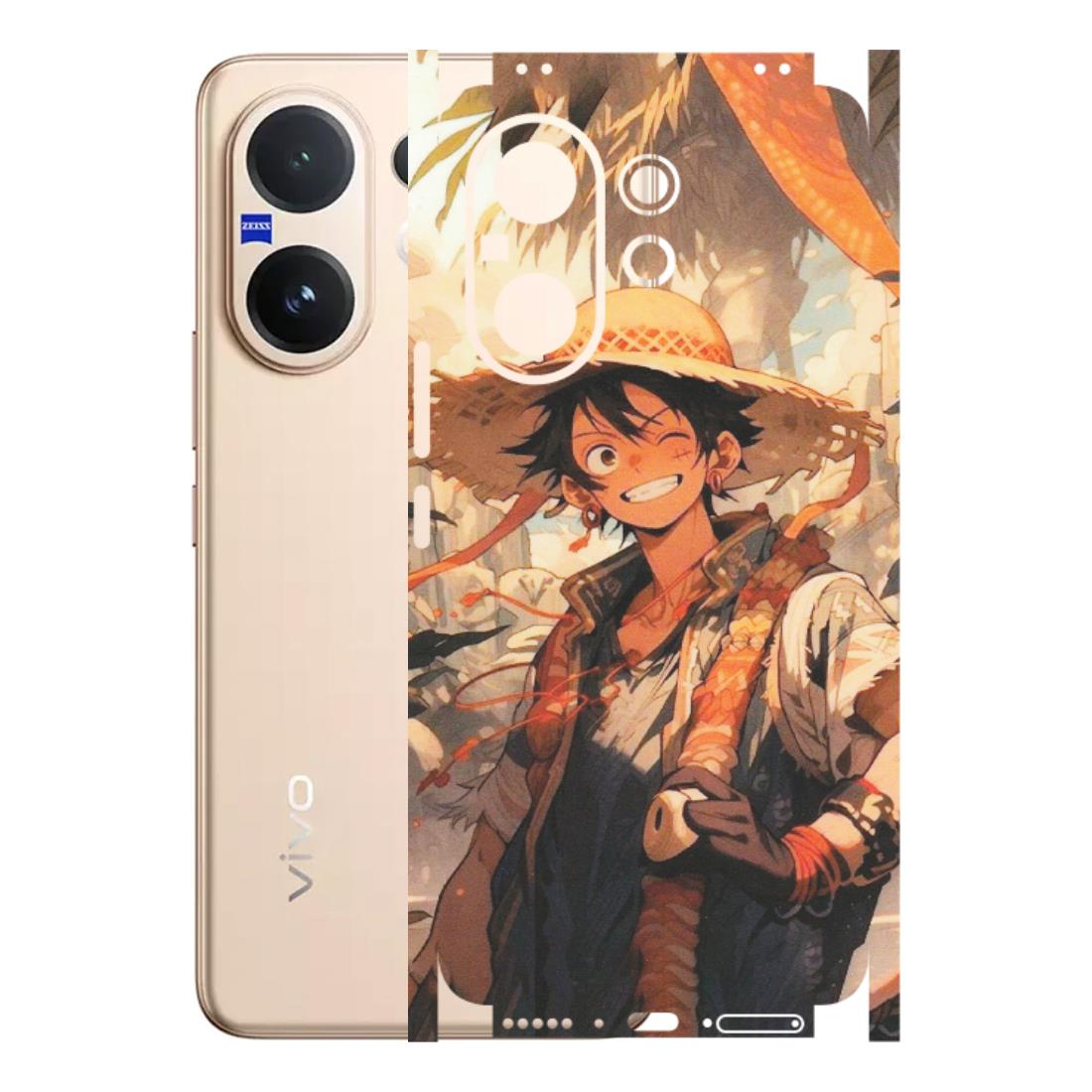 VIVO Z/V/X/T/U/S Series Phone Skins (All Models) - Anime Character Smile - Matte Finish (M-33) Vivo V60 5G