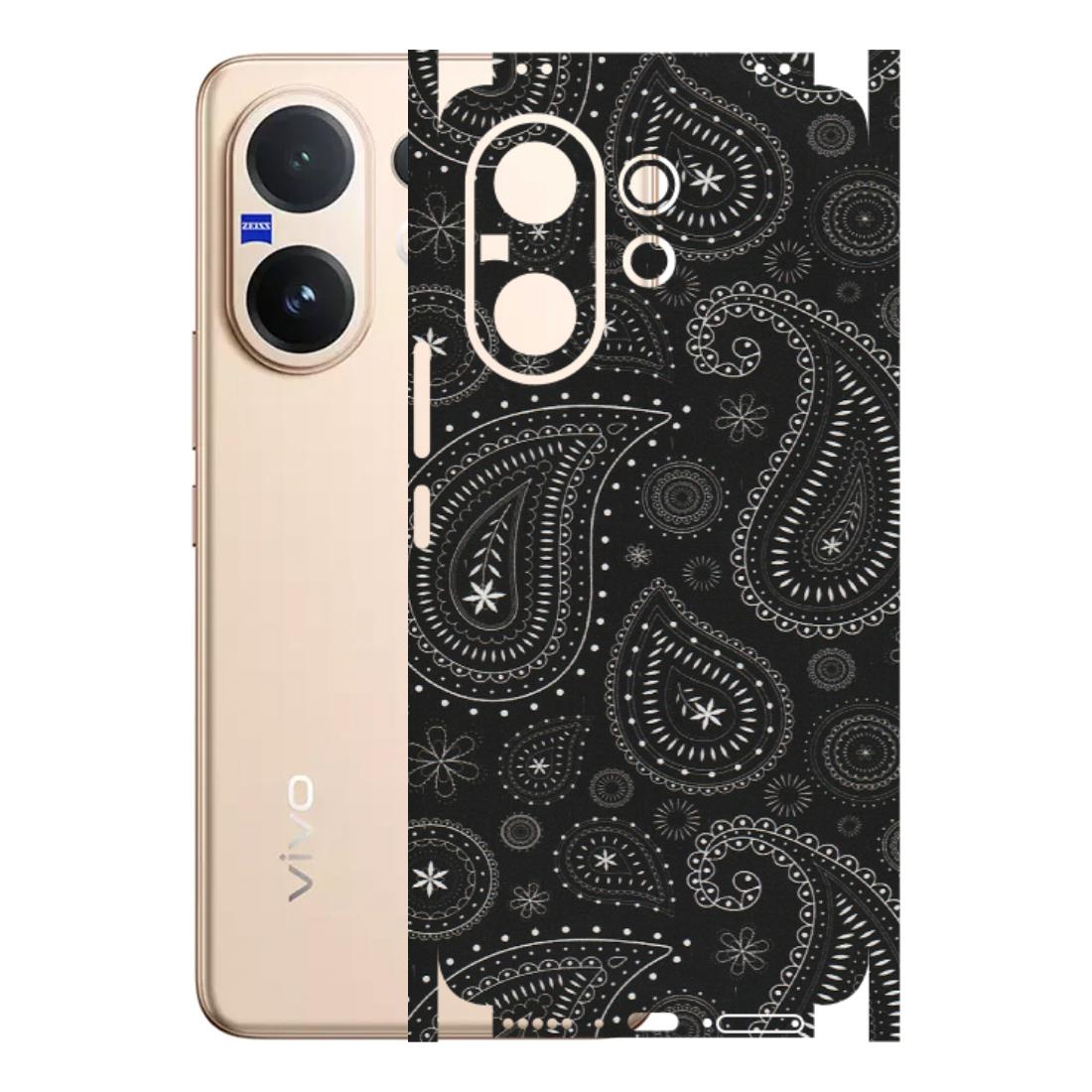 VIVO Z/V/X/T/U/S Series Phone Skins (All Models) - Black Sober Kerry - Matte Finish (M-37) Vivo V60 5G