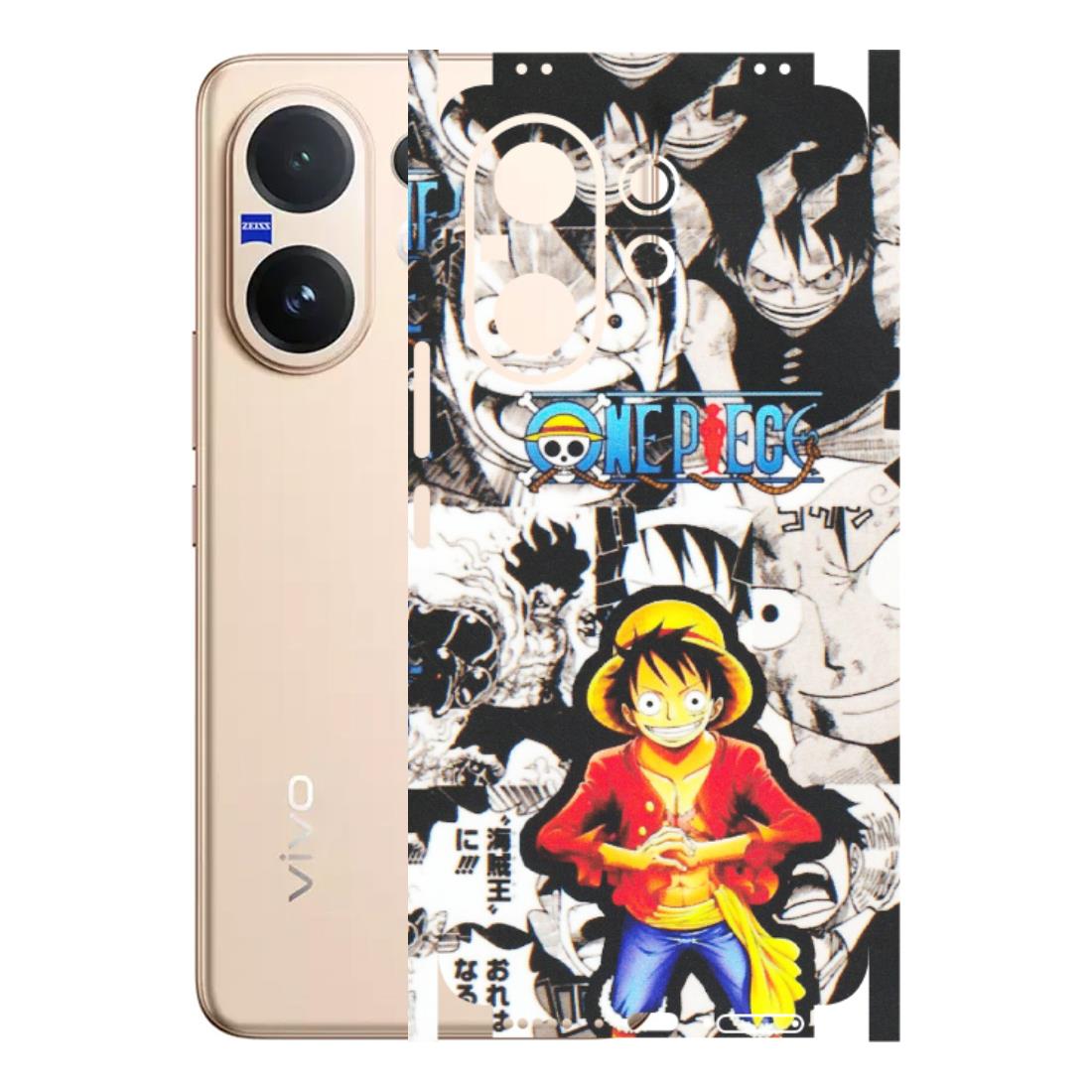 VIVO Z/V/X/T/U/S Series Phone Skins (All Models) - One Piece B&W - Matte Finish (M-63) Vivo V60 5G