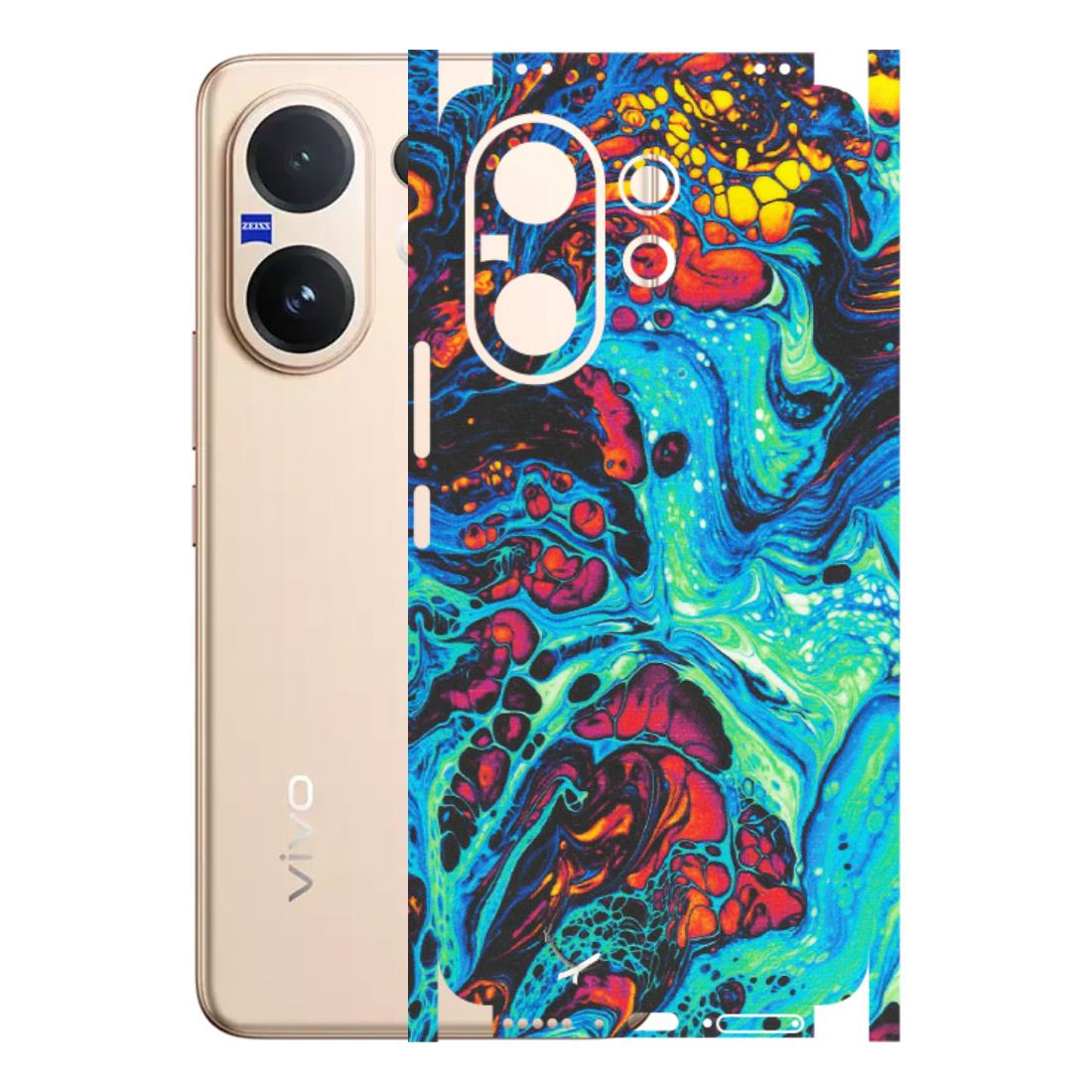 VIVO Z/V/X/T/U/S Series Phone Skins (All Models) - Majestic Galactic Marbel - Matte Finish (M-85) Vivo V60 5G