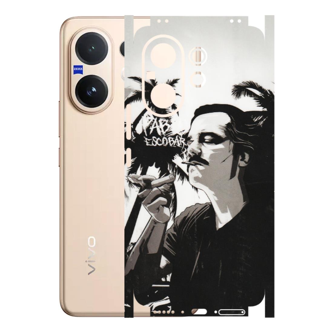 VIVO Z/V/X/T/U/S Series Phone Skins (All Models) - Pab Escobar - Transparent Finish (T-05) Vivo V60 5G