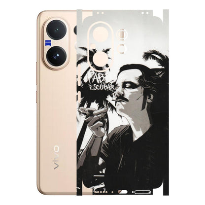 VIVO Z/V/X/T/U/S Series Phone Skins (All Models) - Pab Escobar - Transparent Finish (T-05) Vivo V60 5G