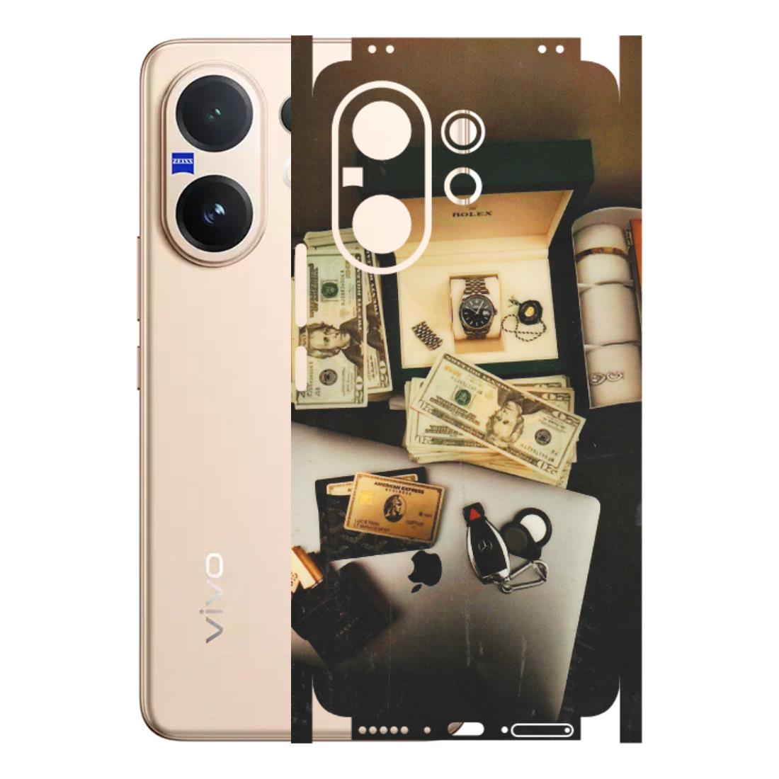 VIVO Z/V/X/T/U/S Series Phone Skins (All Models) - Luxury Lifestyle - Transparent Finish (T-11) Vivo V60 5G
