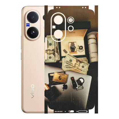 VIVO Z/V/X/T/U/S Series Phone Skins (All Models) - Luxury Lifestyle - Transparent Finish (T-11) Vivo V60 5G