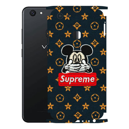VIVO Z/V/X/T/U/S Series Phone Skins (All Models) - Mickey Supreme - Matte Finish (M-83) Vivo V7 Plus