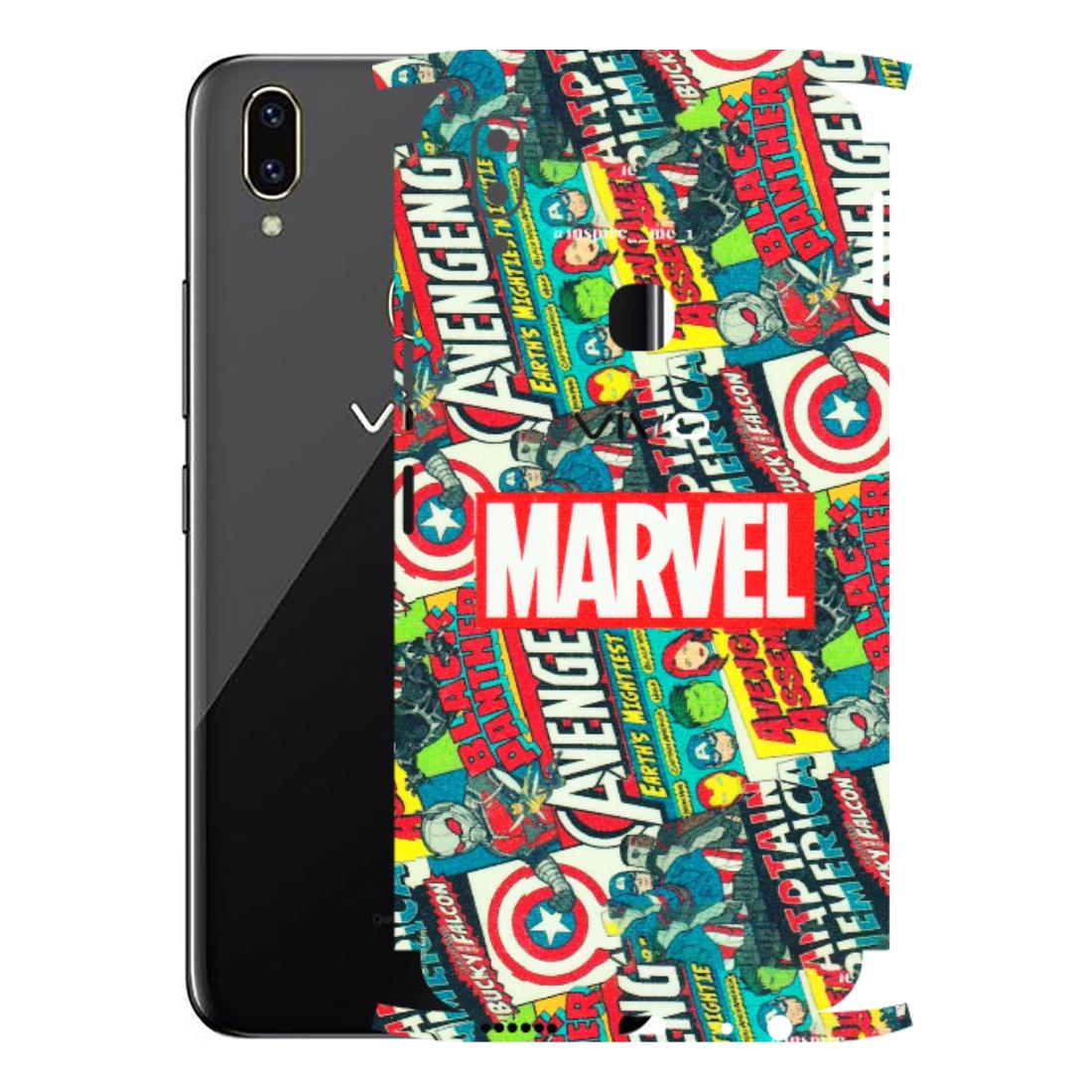 VIVO Z/V/X/T/U/S Series Phone Skins (All Models) - Marvel Comic Lover - Matte Finish (M-30) Vivo V9