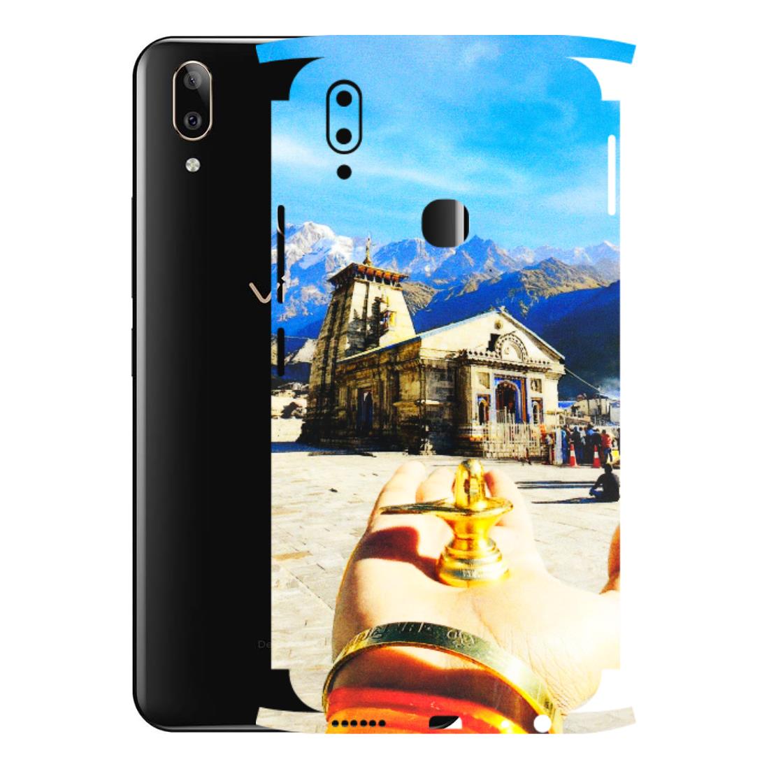 VIVO Z/V/X/T/U/S Series Phone Skins (All Models) - Beauty of Kedarnath - 3D Embossed Finish (L-108) Vivo V9 Pro