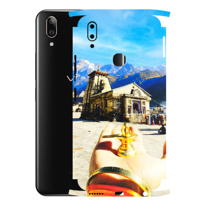 VIVO Z/V/X/T/U/S Series Phone Skins (All Models) - Beauty of Kedarnath - 3D Embossed Finish (L-108) Vivo V9 Pro