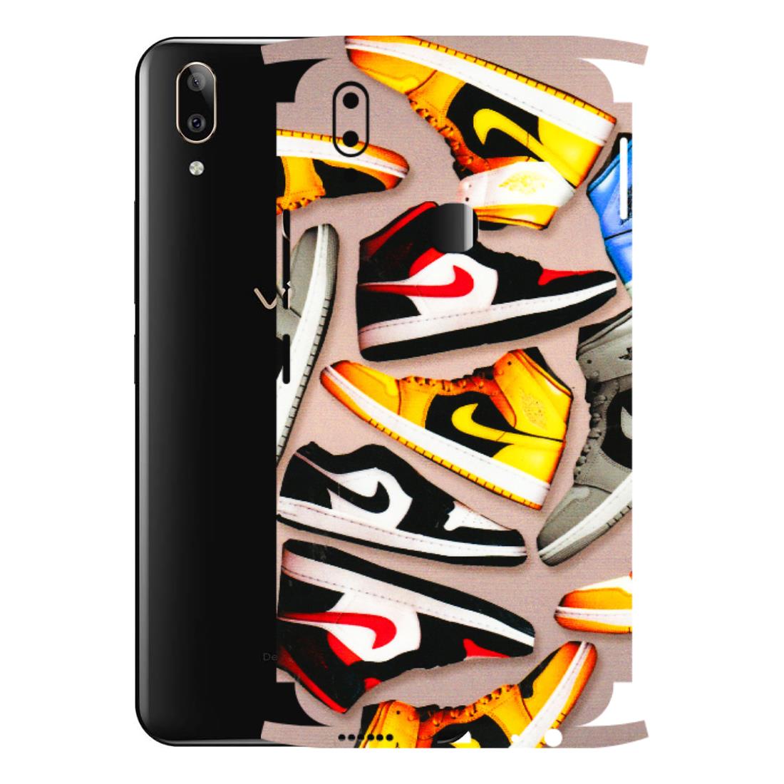 VIVO Z/V/X/T/U/S Series Phone Skins (All Models) - Sneaker Lover - 3D Embossed Finish (L-135) Vivo V9 Pro