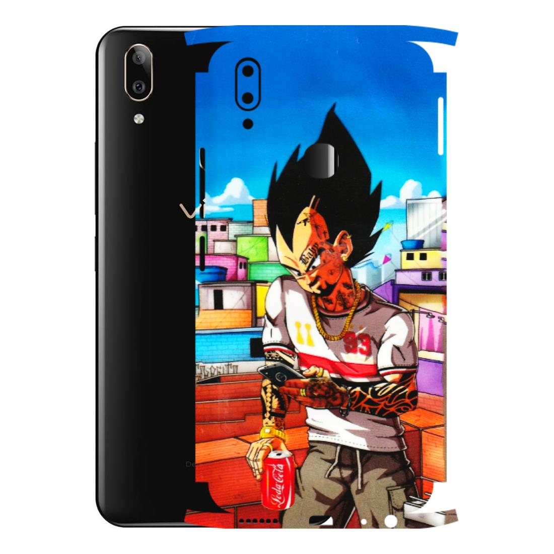 VIVO Z/V/X/T/U/S Series Phone Skins (All Models) - Vegeta - 3D Embossed Finish (L-136) Vivo V9 Pro
